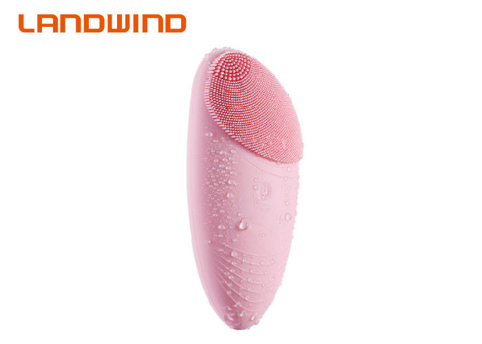 China Personal Care Rechargeable Silicone Waterproof Face Scrubber factory