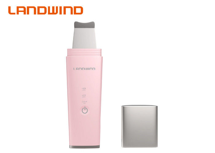 buy Pink Wireless Facial Peeling Ultrasonic Skin Spatula Professional online manufacturer